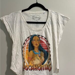Disney Pocahontas Short Sleeve Tee - Cream kohls